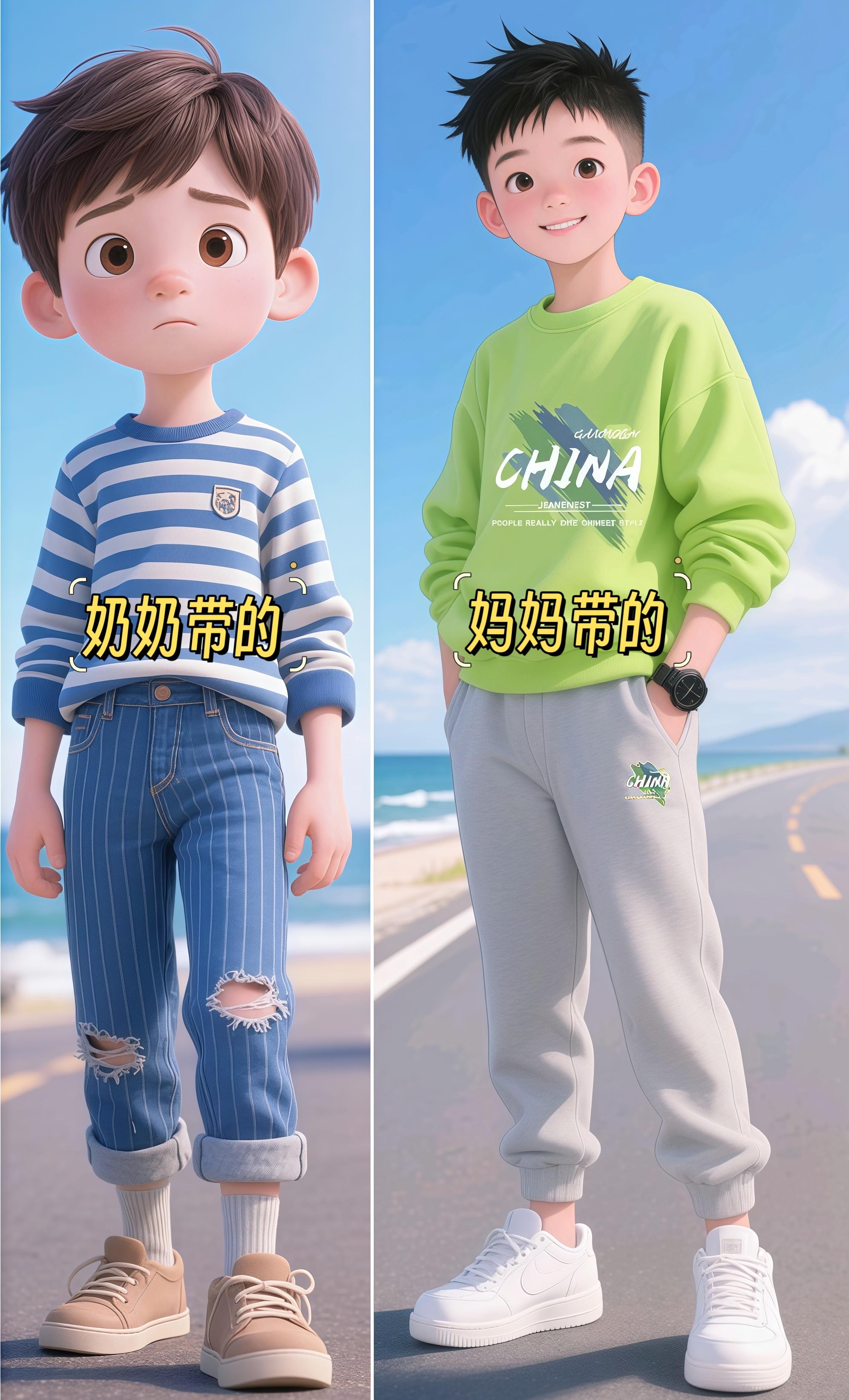 #早秋韩系氛围感穿搭#高品质童装#儿童穿搭#早秋中性风穿搭#早秋基础款如何摆脱路人感@抖加🔥上热门🔥dou+🔥热点宝