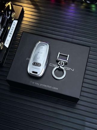 想要原车钥匙不刮花且变高级,那就给它装上这款超炫酷的保护套吧#汽车钥匙套 #奥迪钥匙套 #好物推荐🔥