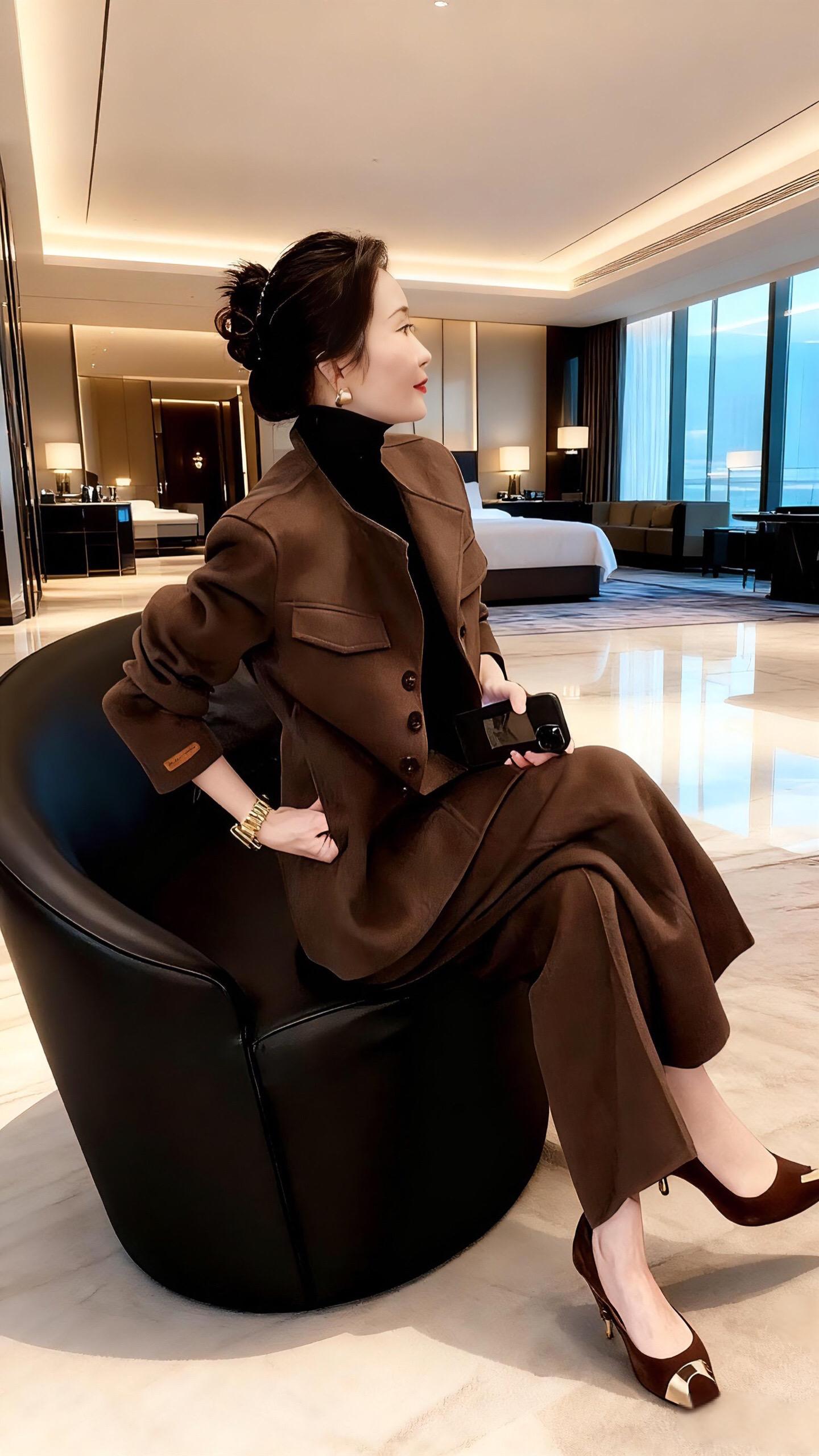 #高级感穿搭 #气场全开 #气质女神范儿 #时尚气质穿搭 #气质轻熟风
