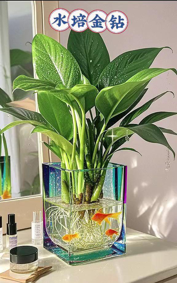 金钻#水培植物 #花卉绿植 #绿植 #家庭养花 #小清新治愈系