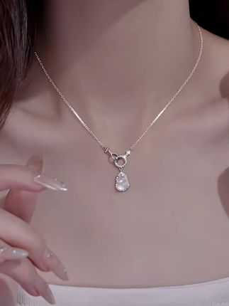 925纯银新中式葫芦项链女2025新款爆款锁骨链小众颈链时尚配饰#项链 #时尚饰品 #新中式项链