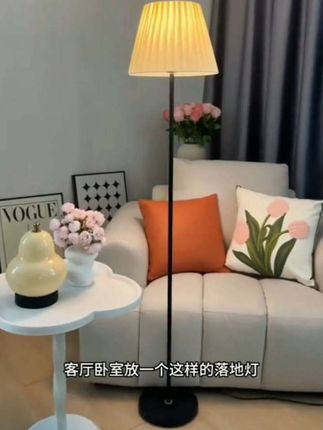 落地灯客厅沙发旁边卧室床头灯现代简约主卧房间装饰氛围立式台灯#客厅落地灯#卧室床头灯#立式台灯 #美观实用#好物推荐🔥