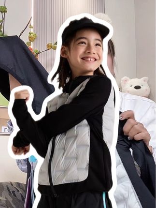 #小虎宝 鹅绒服,校服神器,当穿内搭超洋气,这个价格妈妈们闭眼入#鹅绒服 #校服神器内胆 #品牌童装