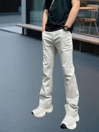 #显高显瘦显腿长 #百搭裤子 #男士牛仔裤 #潮流穿搭 #牛仔裤搭配