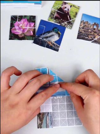 每一张折纸,都是烧脑的谜题,快来挑战吧#益智玩具 #手工diy #折纸