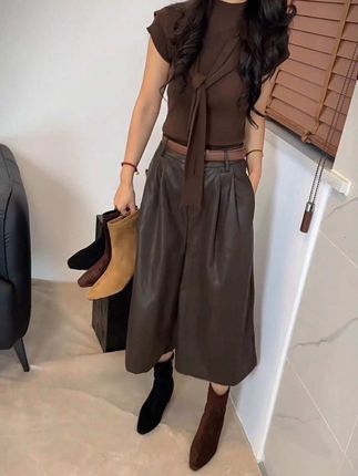 #森系少女感穿搭 #通勤穿搭如何摆脱土气感 #秋季不露腿穿搭 #早秋显身材平价上衣合集 #早秋冷冽又随性的气质穿搭