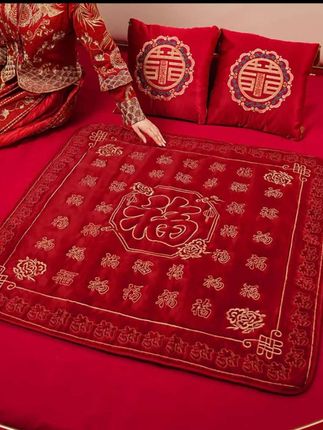#超便宜超划算 #坐福被 #婚庆用品 #结婚坐福被 #新娘出嫁坐福被