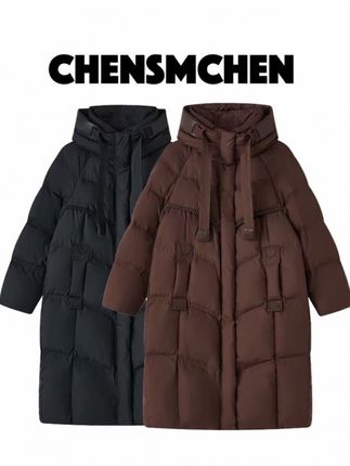 CHENSMCHEN 90新国标白鹅绒连帽鹅绒服女 冬季保暖羽绒服#鹅绒服 #羽绒服 #高级感穿搭 #魅力女人 #秀出新国风
