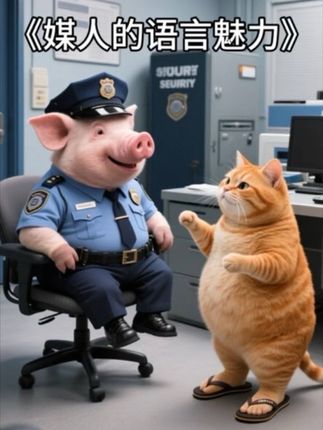 欢迎收看胖橘媒人的语言魅力,你们见过媒人的哪些语言艺术?#萌宠出道计划 #内容过于真实 #看一遍笑一遍 #搞笑 #Ai