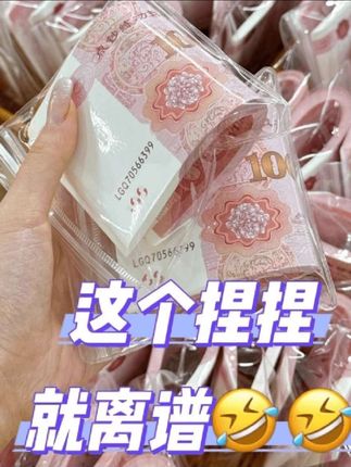 #创作灵感 🍒 坏了!这个是真解压啊!#有钱花捏捏乐# 仿真钞票捏捏乐#整蛊捏捏乐,