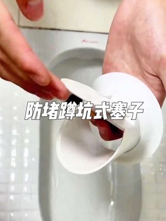 密封马桶下水管防臭堵臭蹲坑式塞子卫生间蹲便器便池盖防返臭神器#实用好物 #蹲坑式塞子 #防臭蹲坑式塞子#卫生间好物