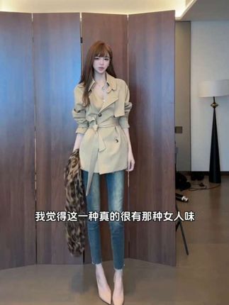 短款风衣真的挺好搭的#变美逆袭 #平价好物 #逆袭 #风衣 #平价好物分享