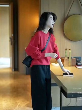 #时尚套装#卫衣 #卫裤 #时尚穿搭 #休闲套装