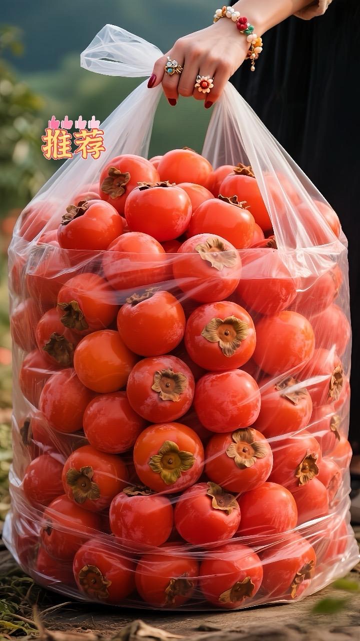 蜜甜蜜甜的火晶柿子挖到宝藏果子了!山西火晶 柿子妥妥好评!甜嫩多汁,果肉有Q的口感,容易剥皮,不剥皮也不影响口感,入口即化的柿子!Q版的果冻柿子#新鲜采摘 #应季水果#火晶柿子#优质水果