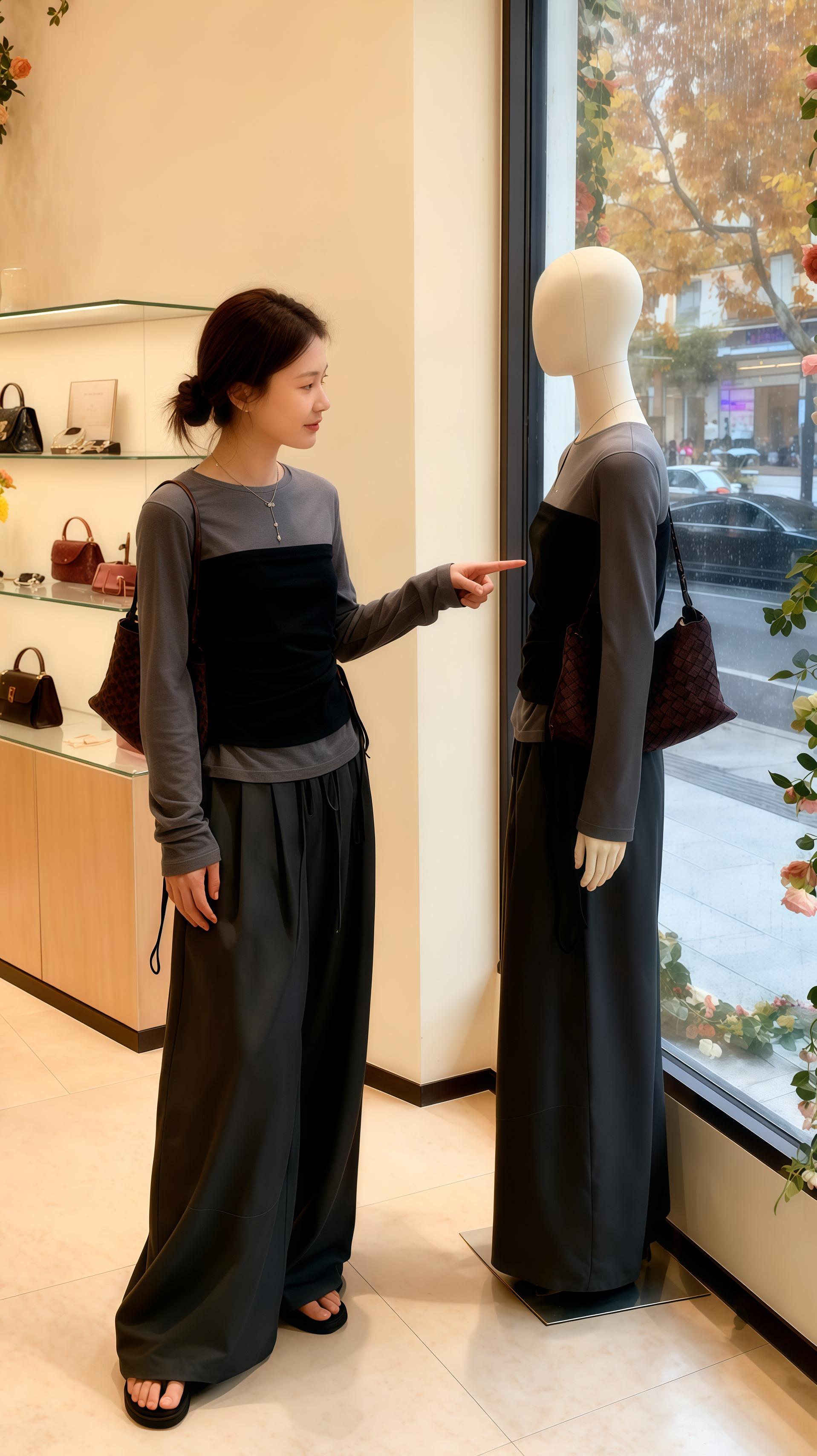 咖啡馆的窗边,婉婉插着兜,正对着杂志架走神。忽然,一本建筑杂志被人轻轻放在她手边,“这本《城市角落》,有你喜欢的老洋房特辑。” 她回头,撞进陈屿含笑的眼。他指尖落在她挎包的编织纹理上,声音温沉:“上次你说偏爱这种质感,我便留了心。” 窗外的风卷着秋叶掠过玻璃,婉婉的心,也跟着悄悄软了一块。#文艺穿搭 #ootd穿搭 #欧尼穿搭 #韩系穿搭#慵懒风穿搭 @抖音创作小助手 @抖加上热门 @抖音创作灵感 @抖加🔥上热门🔥dou+🔥热点宝