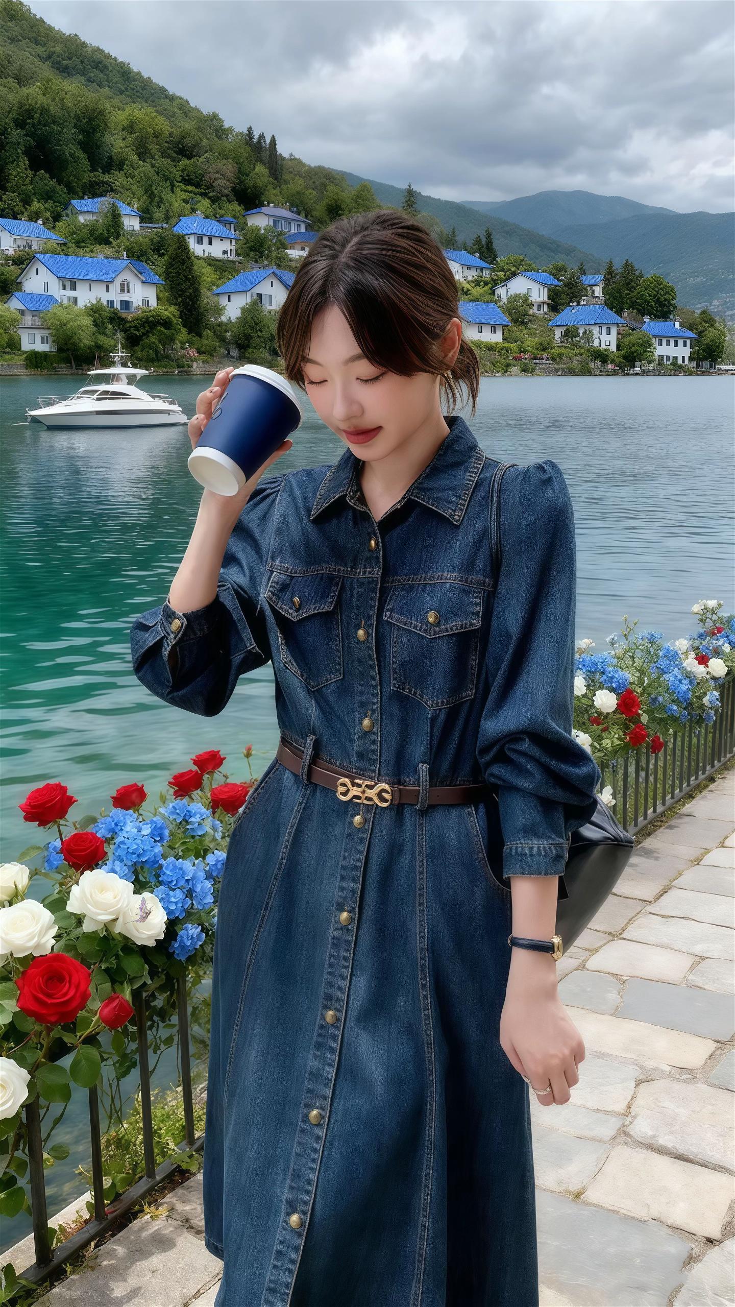 #气质仙女裙穿搭 #强烈推荐 #今日分享 #秋冬穿搭新鲜感在线