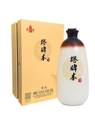 #上热门 塔牌本酒500ml瓶装礼盒手工原酒半干型黄酒糯米花雕酒绍兴黄酒 @DOU+小助手