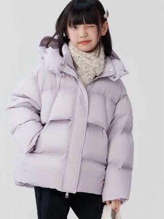 【小火炉3.0】左西女童羽绒服冬季儿童90绒面包服中大童三防 #儿童外套#羽绒服#中大童搭配 #高品质童装 #萌娃穿搭