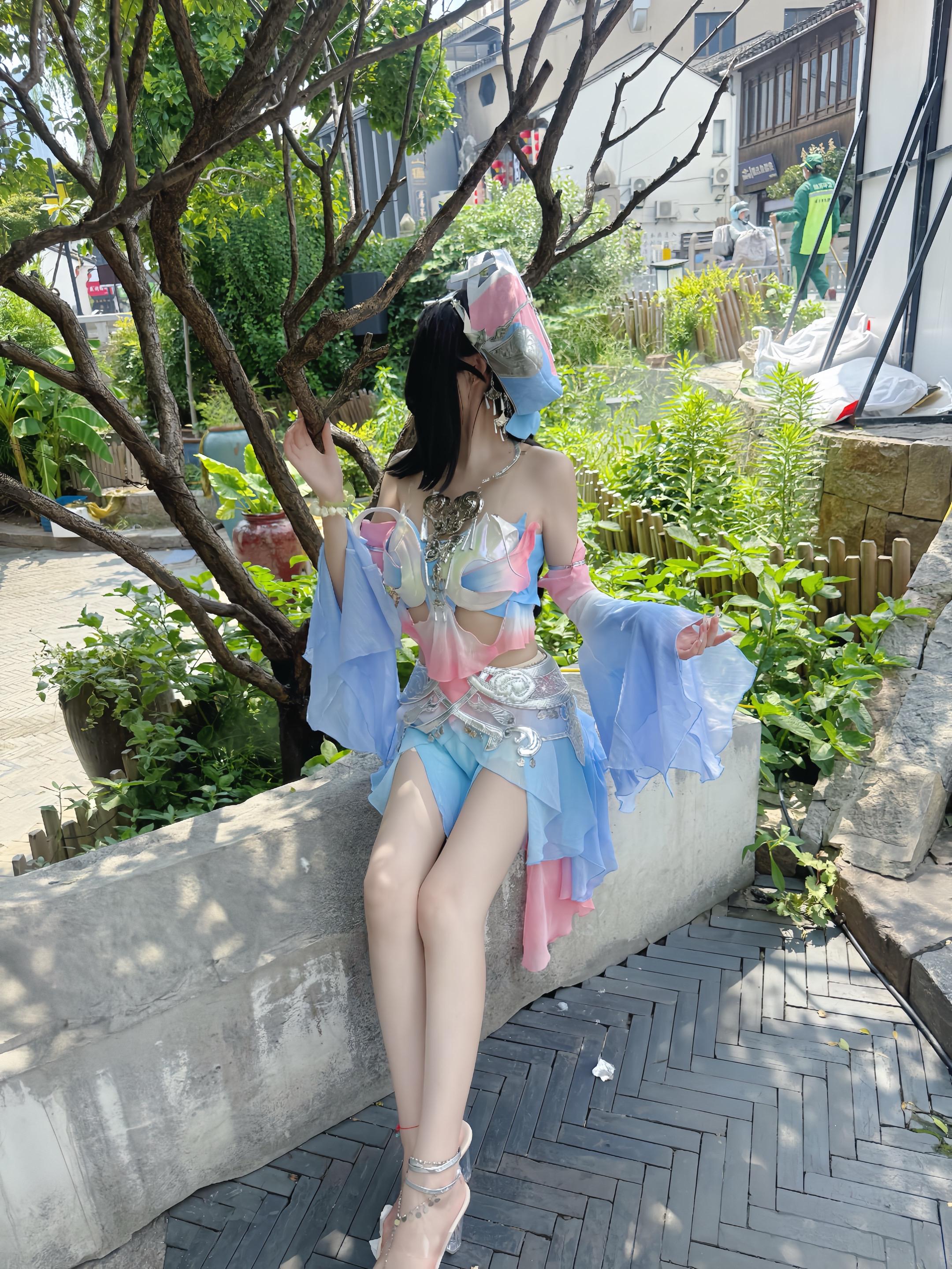 我在你身后呢#西施乘鲤谣