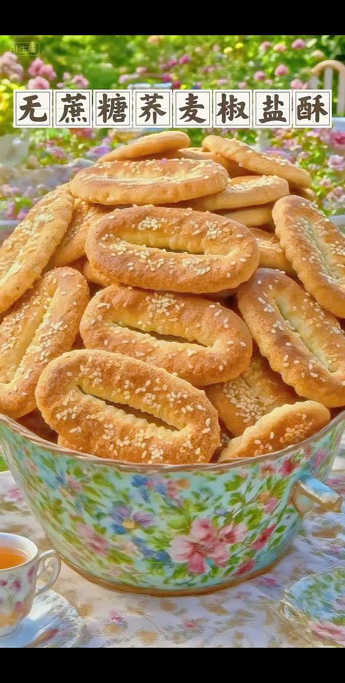 无糖荞麦椒盐酥 #控糖 #控糖饮食 #糖友 #美食 #糖友饮食