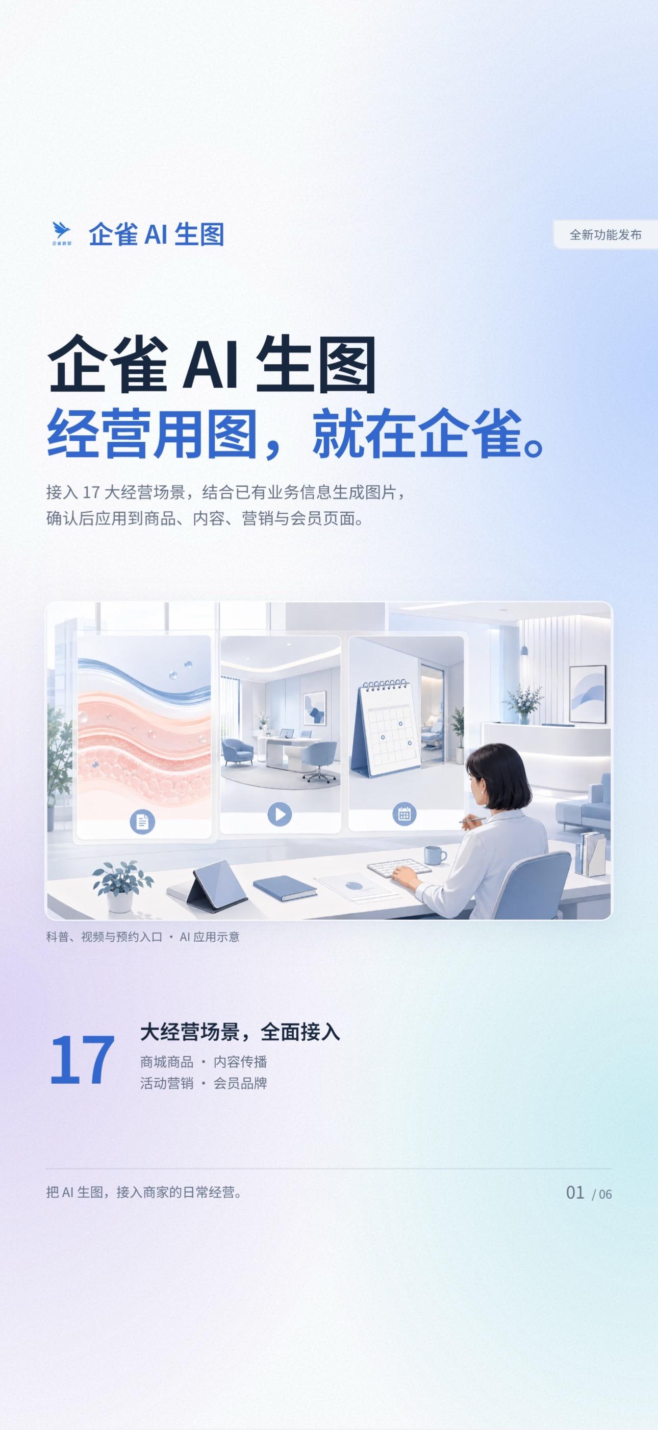 AI生图接入17个经营场景官方功能介绍封面