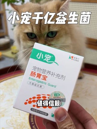 养宠家庭听我的!零食罐头可以不买,益生菌真的要备上 #小宠千亿益生菌 #宠物益生菌 #科学养宠攻略 #养猫新手