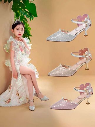 #夏季凉鞋 #时尚美鞋 #公主鞋 #仙女鞋 #女童公主鞋