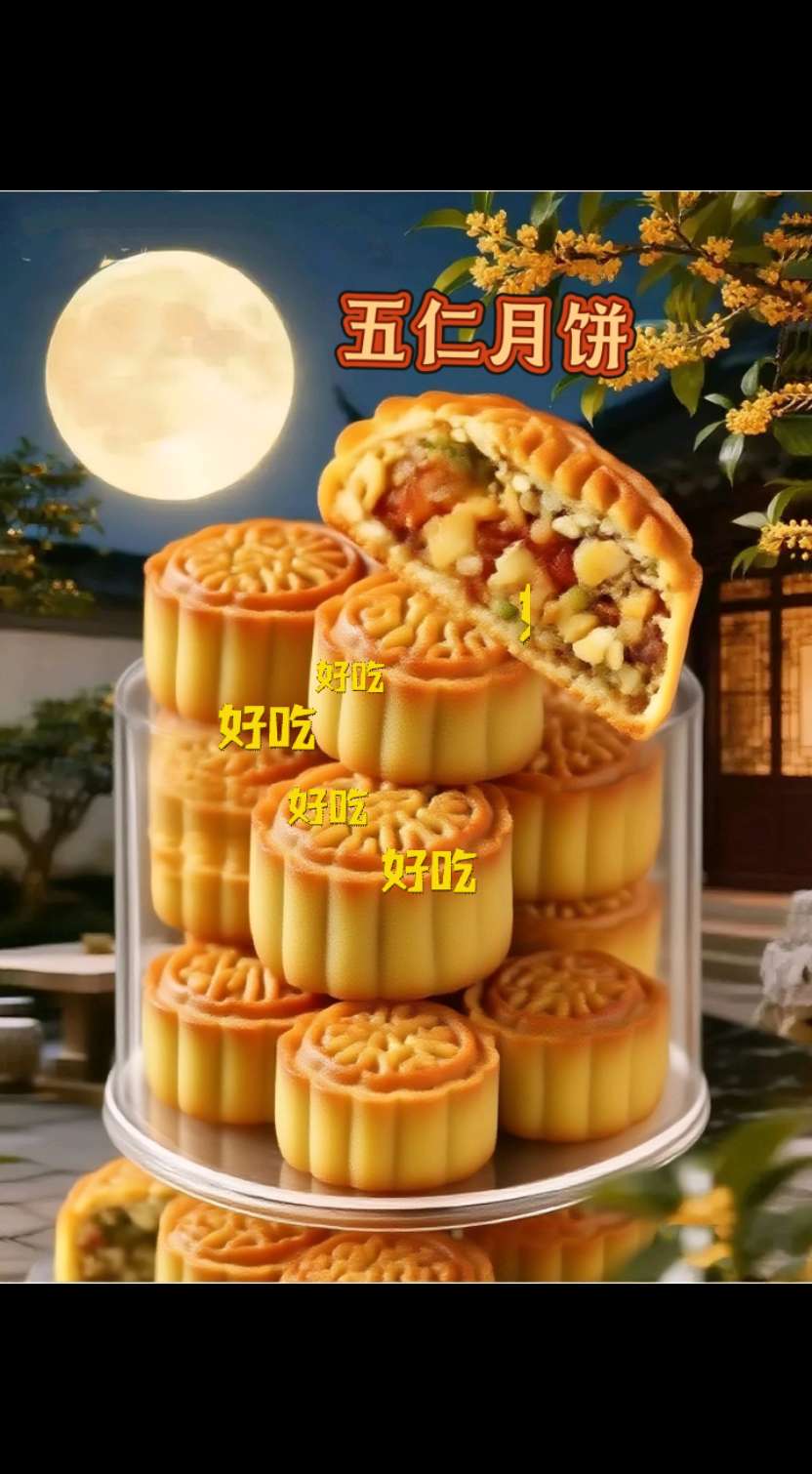 挖到宝了!这款老式五仁月饼太绝了!满满都是小时候的味道,料超足超好吃,关键还特别划算,家人们快冲一波!#传统糕点 #五仁月饼 #快来一起尝个鲜 #月饼 #中华美食 @上热门🔥🔥🔥 内容由AI生成