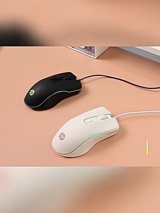 HP/惠普有线静音鼠标游戏电竞笔记本台式电脑办公网吧RGB机械吃鸡#惠普 #键鼠套装 #音箱 #电脑配件 #笔记本