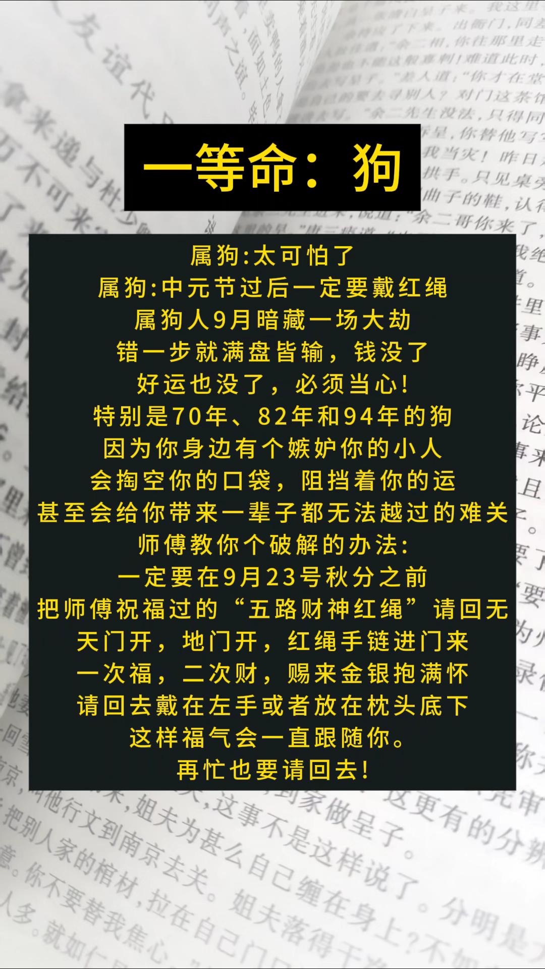#1970年的狗 #1982年的狗 #1994年的狗