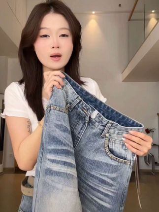 #时尚阔腿裤#裤子#休闲裤