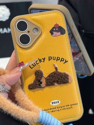 超萌刺绣小狗挂绳手机壳来啦🐕 ✨刺绣小狗,萌趣可爱 ✨自带挂绳,方便携带 ✨适配多机型,超实用 #刺绣小狗挂绳 #手机壳配件 #多机型通用 #萌趣好物 #小狗元素