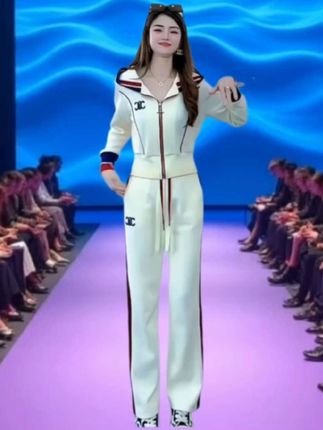 【中秋】连帽休闲运动套装#秋季穿搭