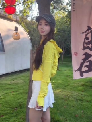 徒步十小时都晒不黑!#防晒衣 #穿搭 #早八人穿搭