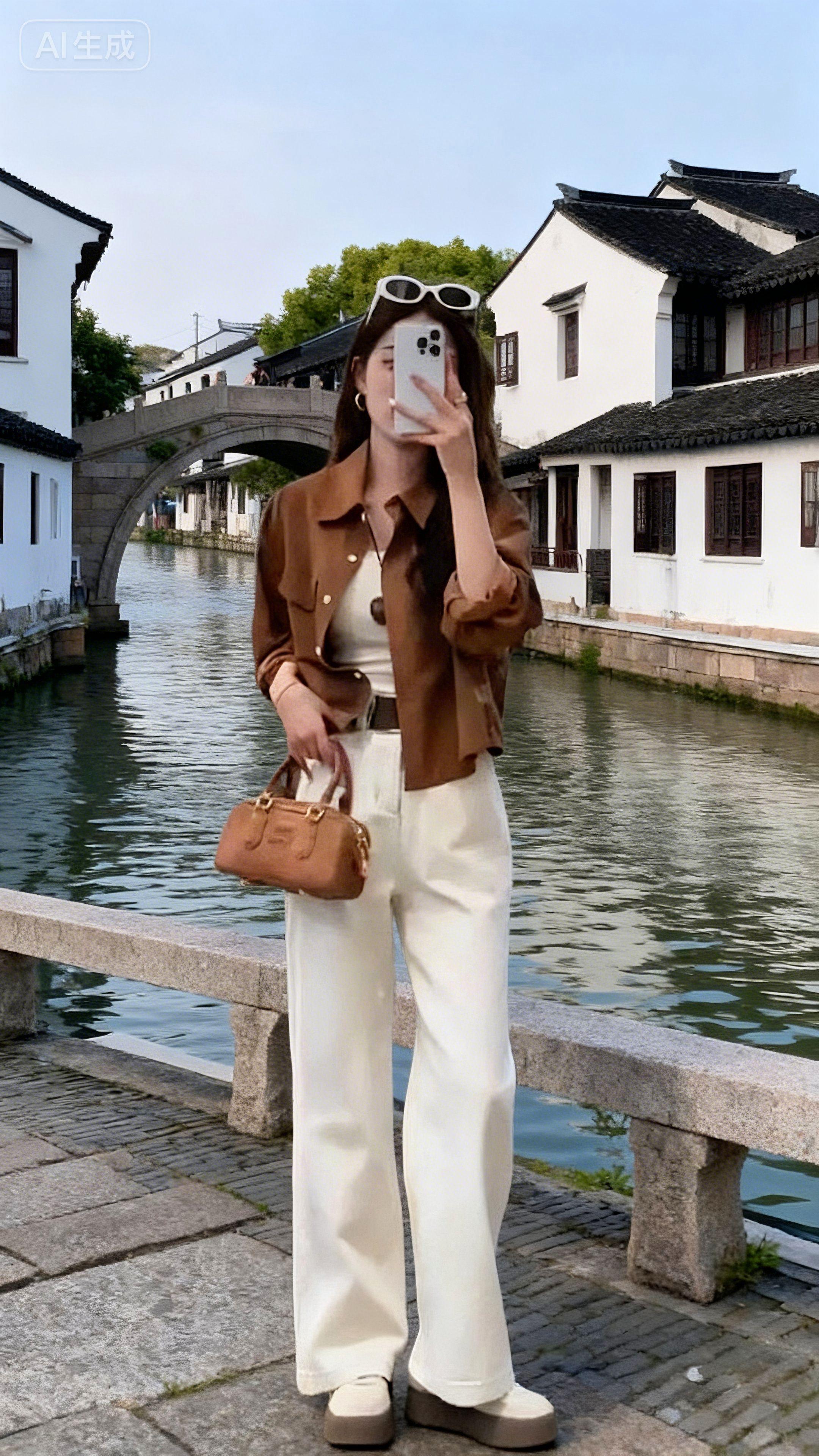 #即梦AI #穿搭 #高级感穿搭 #小个子穿搭 #ootd穿搭 知性优雅