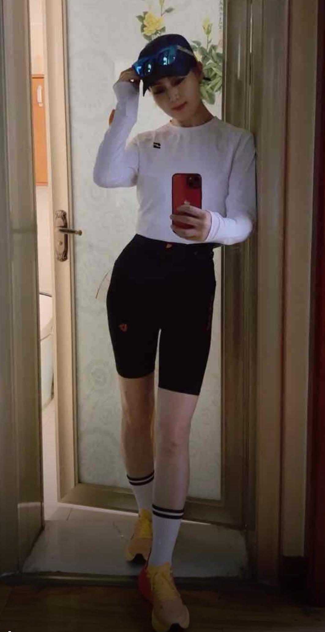 素速女款薄款运动跑步服户外高弹长袖上衣速干衣健身瑜伽跑步服#瑜伽服 #健身衣 #跑步服 #好物推荐🔥 #速干衣
