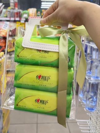 心相印茶语抽纸3包100抽卫生纸抽取式亲肤餐巾纸实惠装棉柔面巾纸#囤货啦 #心相印抽纸
