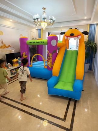 虽然有点小贵,但是看到孩子玩的这么开心值了,质量很好玩个几年没问题👍#室内儿童乐园 #精力旺盛的宝宝 #儿童游乐园 #淘气堡