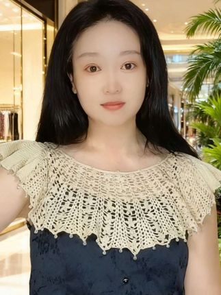 #白搭花瓣雨小披肩钩法3#手工钩织教程