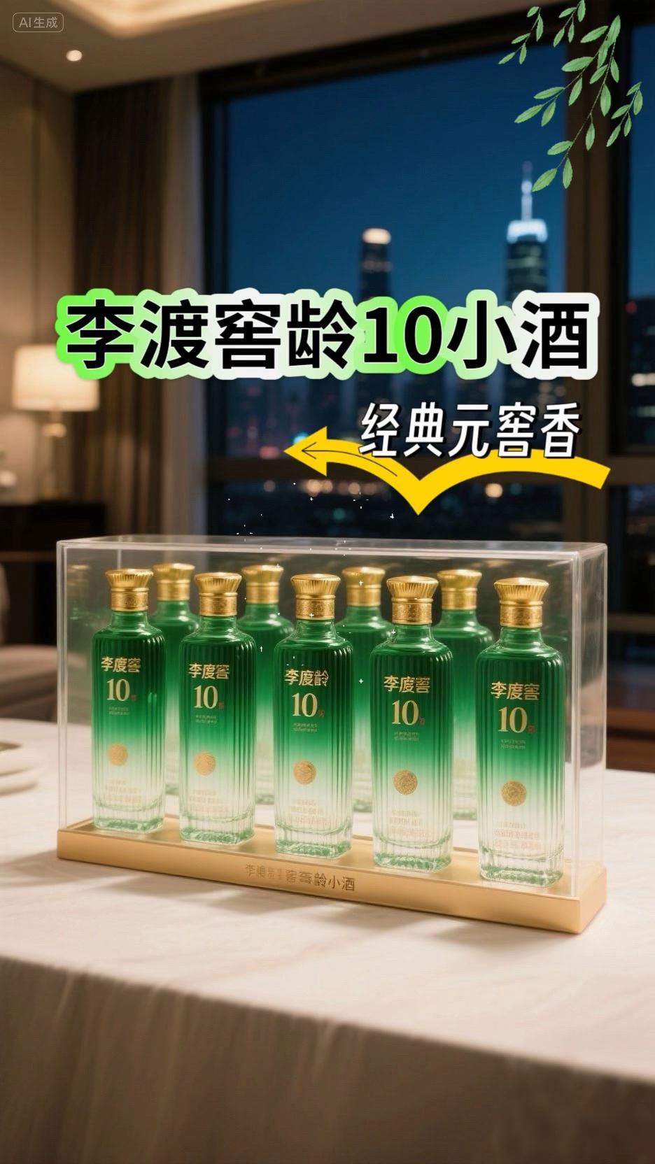 千年李渡,匠心传承~李波酒厂自营窖龄10小酒,精选优质原料,传承古法酿造,历经十年窖藏,成就52度经典元窖香!! 品味时光馈赠!无论是独酌自饮,还是与友分享,李渡窖 龄 10小酒都能带给您恰到好处的微醺体验!! 元窖香型,口感醇厚!酒体清澈透明,窖香浓郁优雅,入口绵甜醇厚,回味悠长,带给您层次丰富的味党享受! 李波窖龄10小酒,不仅是美酒,,更是历史的见证,一瓶小酒,承载着千年李渡的酿酒文化?传承着匠人精神的永恒追求#纯粮酿造 #喝出新高度 #李渡#厂家直发品质保证#白酒#品酒品人生 #酒文化 #李渡