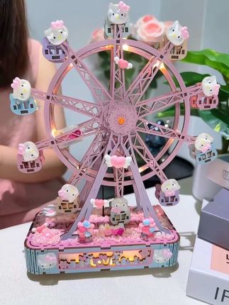 我给你最珍贵的礼物,就是时间和耐心#摩天轮 #diy #蓝牙音箱 #礼物 #七夕