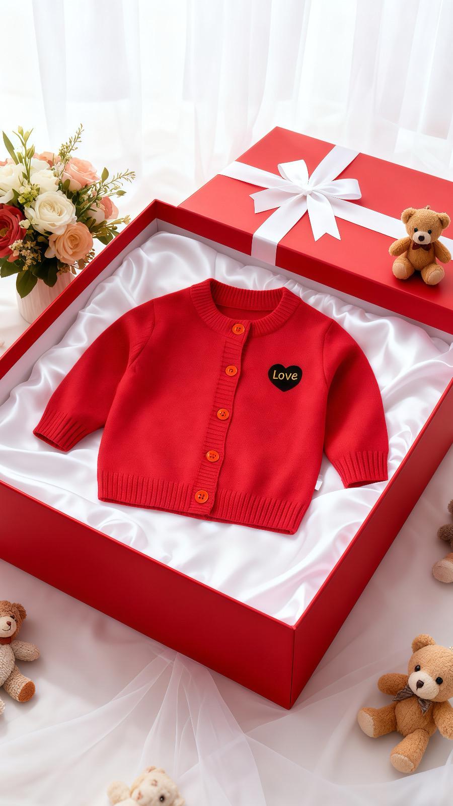 宝宝针织刺绣毛衣#婴幼儿服饰 #高品质童装 #婴童服装 #萌宝穿搭 #婴儿衣服 @DOU+上热门