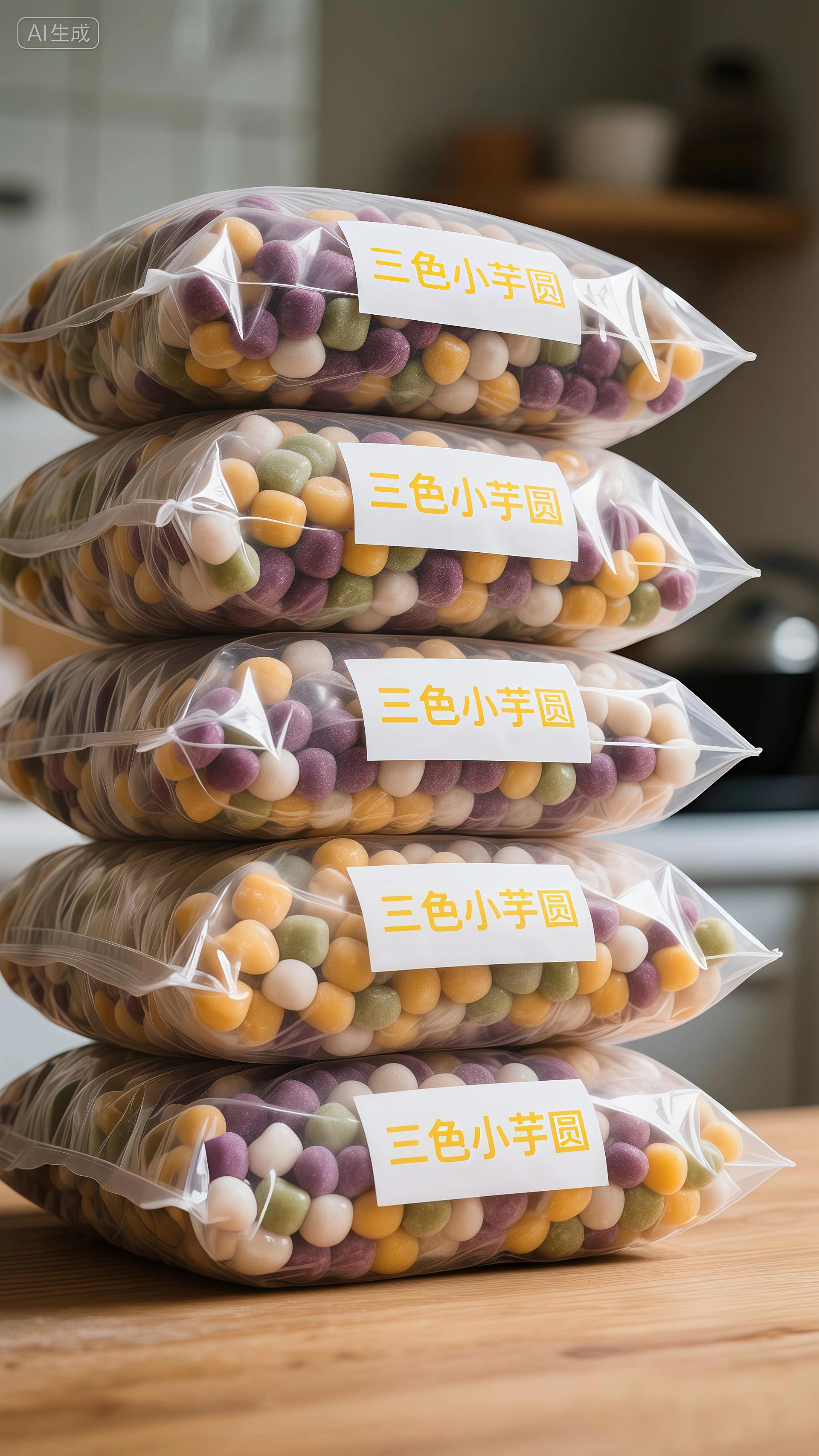三色小芋圆#下午茶 #颜值高 #强烈推荐 #甜品控 #治愈美食