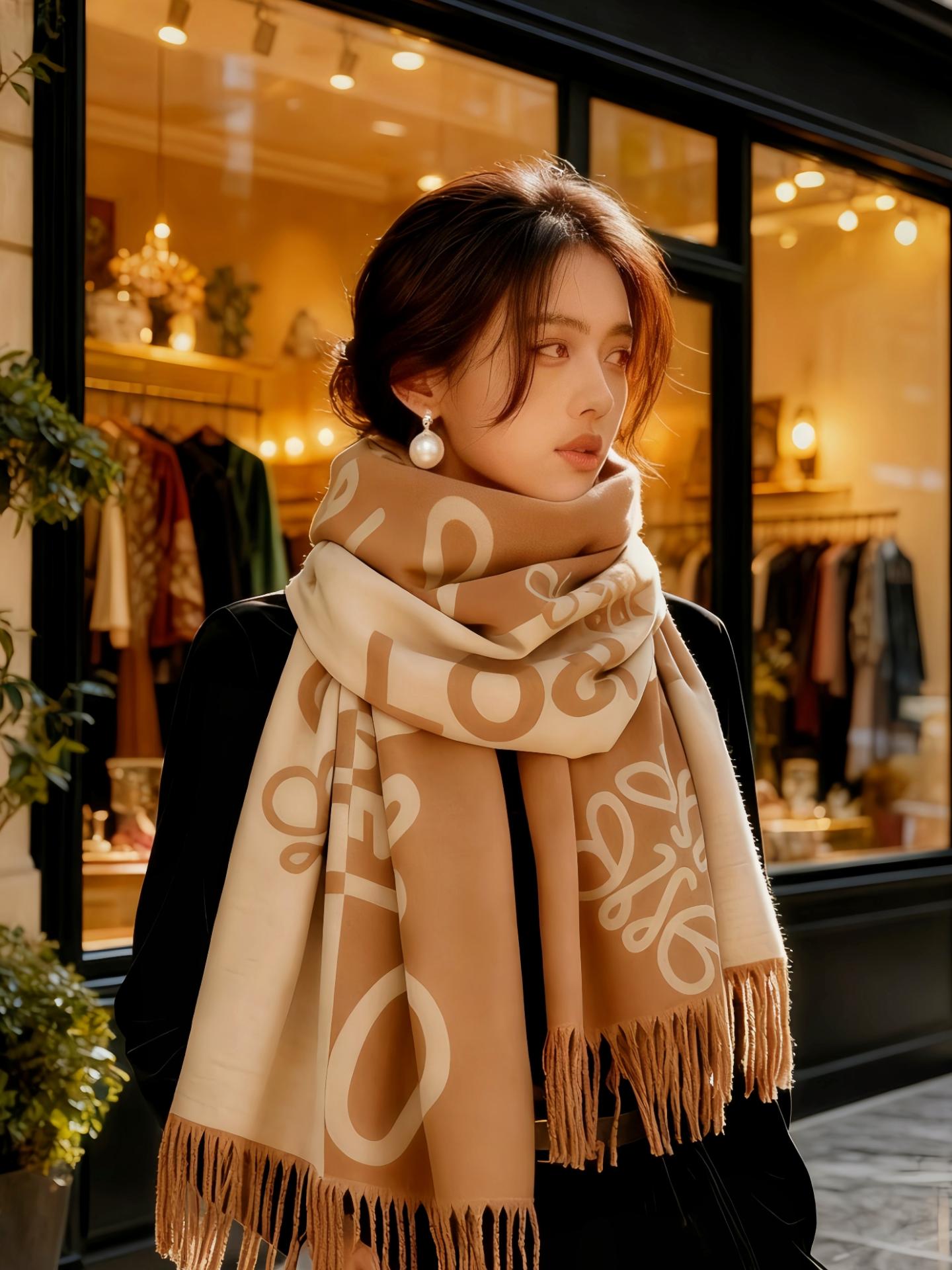 最近出门全靠这条法莱阿玛尼围巾撑场面! 第一眼就被颜值吸引,上手摸更是惊喜,面料软乎乎的超亲肤,完全没有普通围巾的扎感。 不管是穿大衣还是羽绒服,一搭就有那味儿,裹着暖融融的,走在路上都觉得超有安全感~ 冬天想要又暖又好看,这条围巾真的可以闭眼入#围巾#好物分享#好物推荐#Al生成图片