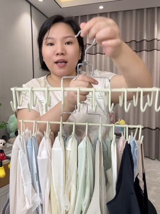 #不锈钢内衣裤挂架 #生活必备 #节省空间拿取方便 #精选好物