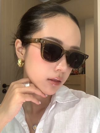 时尚窄框复古高级感橄榄绿色墨镜GAUSS防紫外线偏光开车旅游街拍还可定制度数散光配近视太阳镜#墨镜#眼镜#太阳镜#遮阳防晒#夏日必备