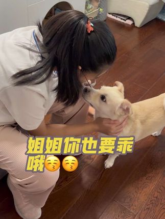 虽然不舍,但很懂事的理解🫡🫡 #狗狗和萌娃互动视频 #萌宠出道计划 #宠物vlog