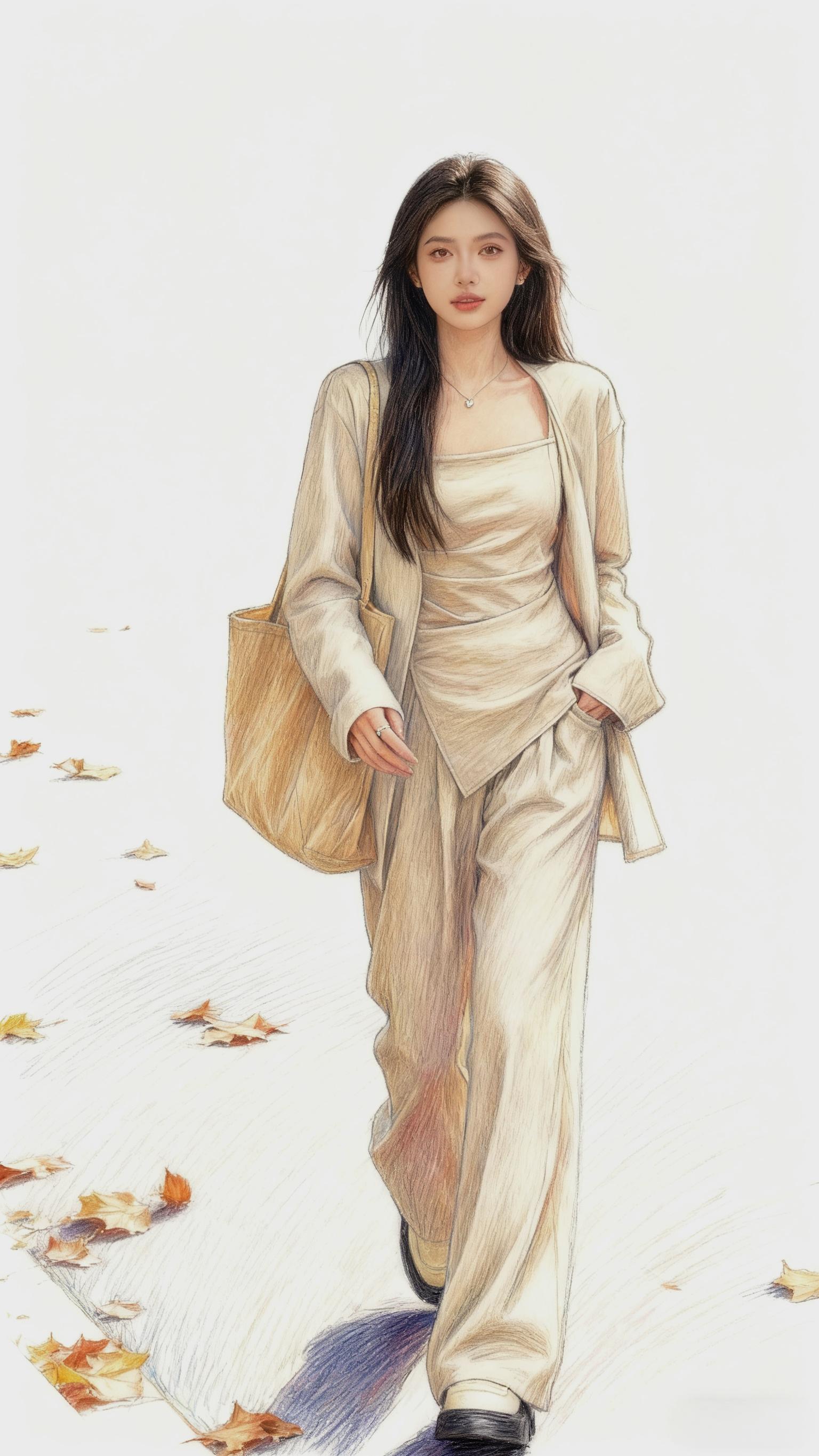 “在城市的脉络里,把每一步都走成自己的节奏。秋光洒在肩头,风掠过发梢,一身松弛的穿搭,装下的是对生活的从容与偏爱。不必追赶什么,此刻的自在,就是最舒服的模样。”#穿出高级感 #简约穿搭 #套装显瘦穿搭 #通勤穿搭