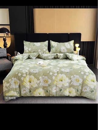 7天试睡!!繁花浮香床上用品套斜纹四件套#床上用品 #四件套床品 #好看又便宜 #实用好物 #好东西一起分享 @DOU+小助手 @DOU+上热门
