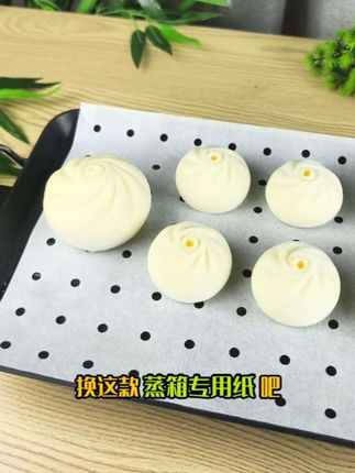 推荐这款整箱专用长方形蒸笼纸,双面不沾易取食!#蒸笼纸比蒸布好用多了 #蒸笼纸 #蒸布 #一次性垫纸 #好物推荐